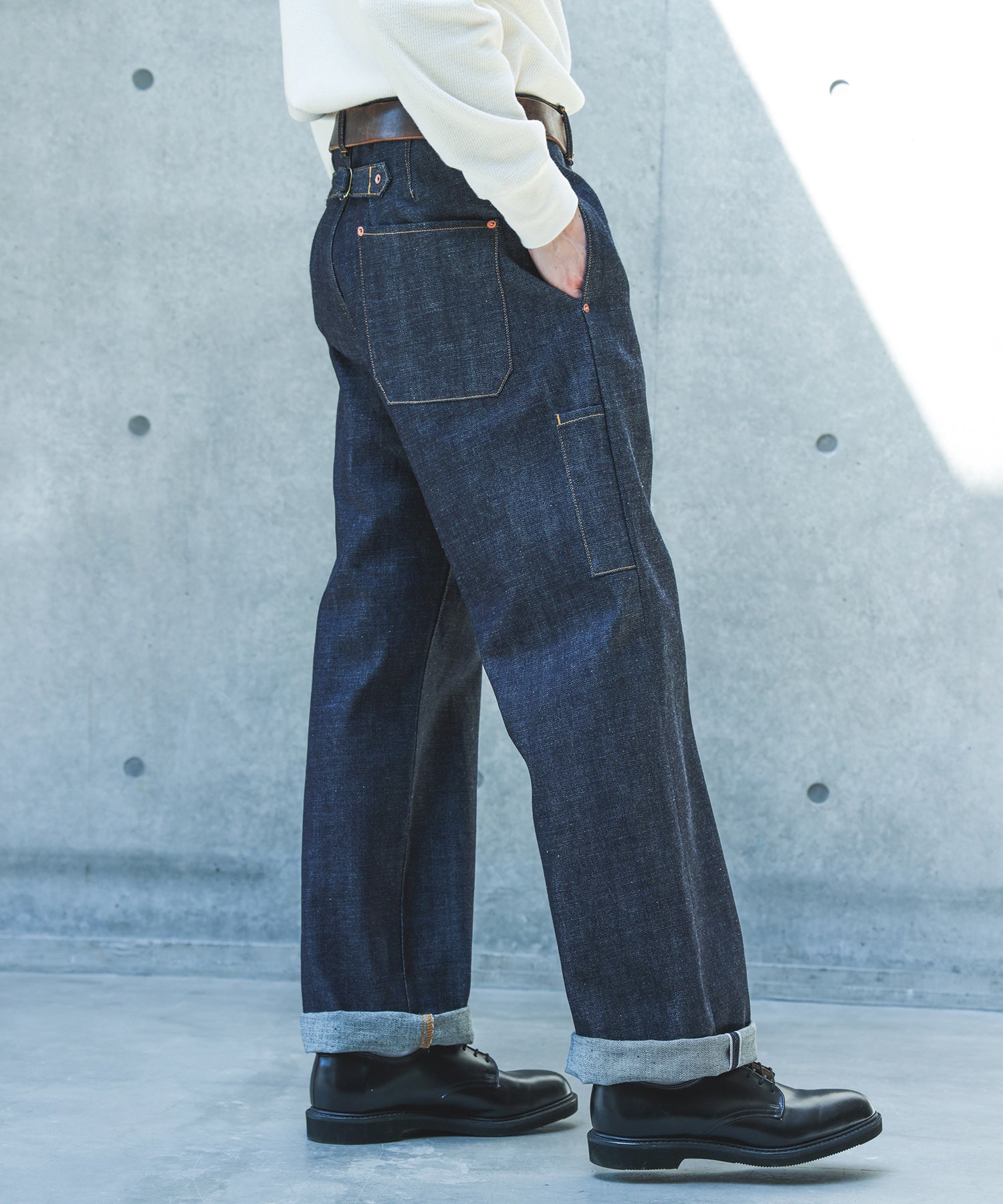 【予約商品】14oz SELVEDGE DENIM / BASTION TROUSERS /M263110