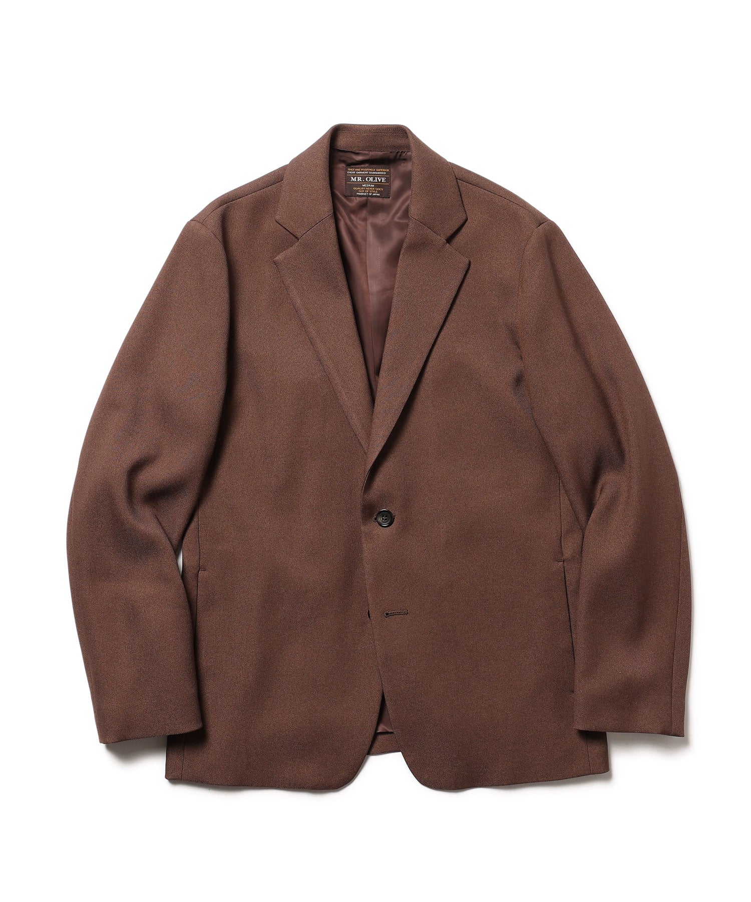 MR.OLIVE / RETRO POLYESTER TWILL / MINIMUM JACKET – MR.OLIVE