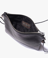 IMPERMA-LEATHER / ZIPPER SMALL SACOCHE / ME680