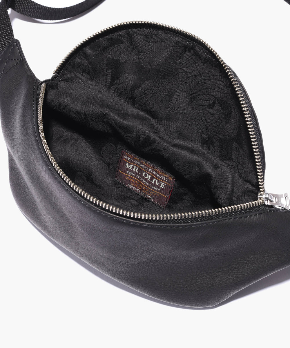 IMPERMA-LEATHER / SMALL BODY BAG / ME681