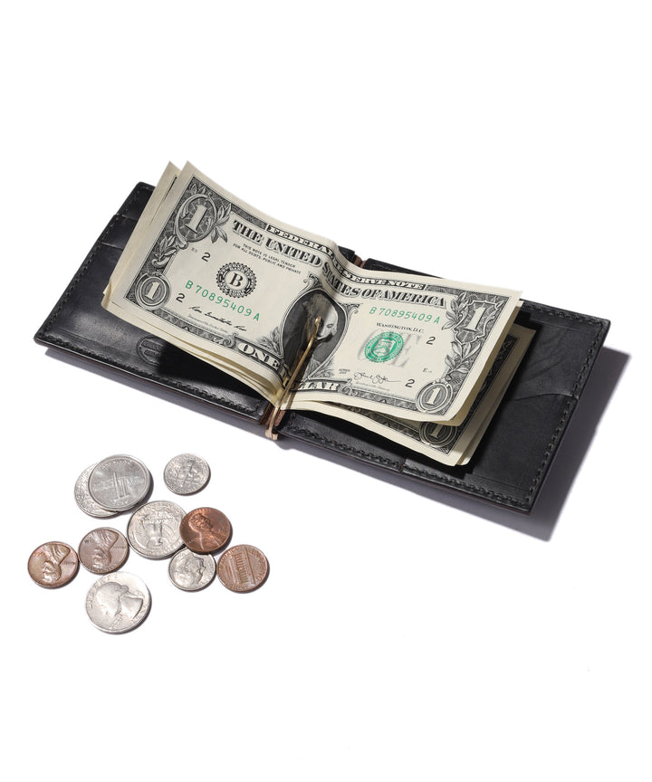 HORWEEN CHROMEXCEL LEATHER / MONEY CLIP WALLET / ME113H