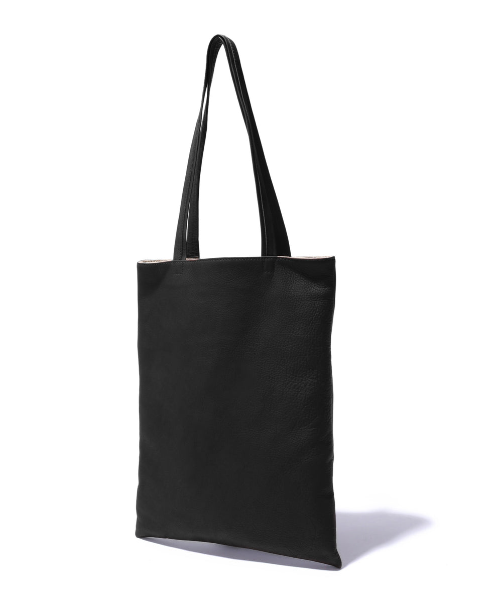 IMPERMA-LEATHER / FLAT TOTE BAG(LARGE) / ME637