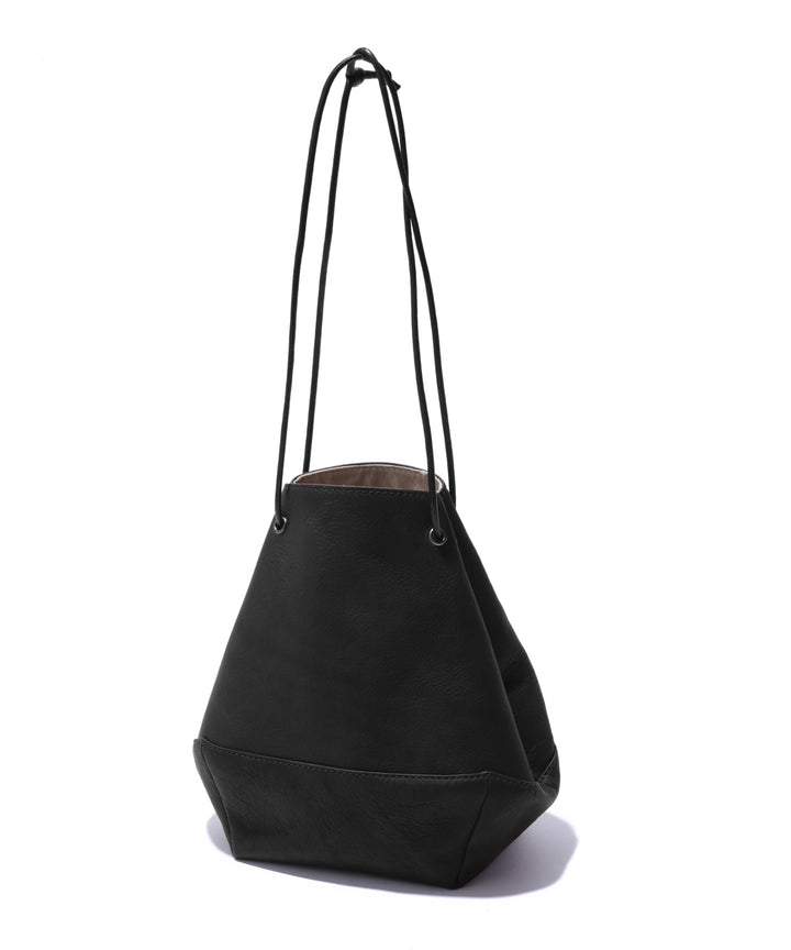 IMPERMA-LEATHER / 2WAY DRAWSTRING POUCH / ME697