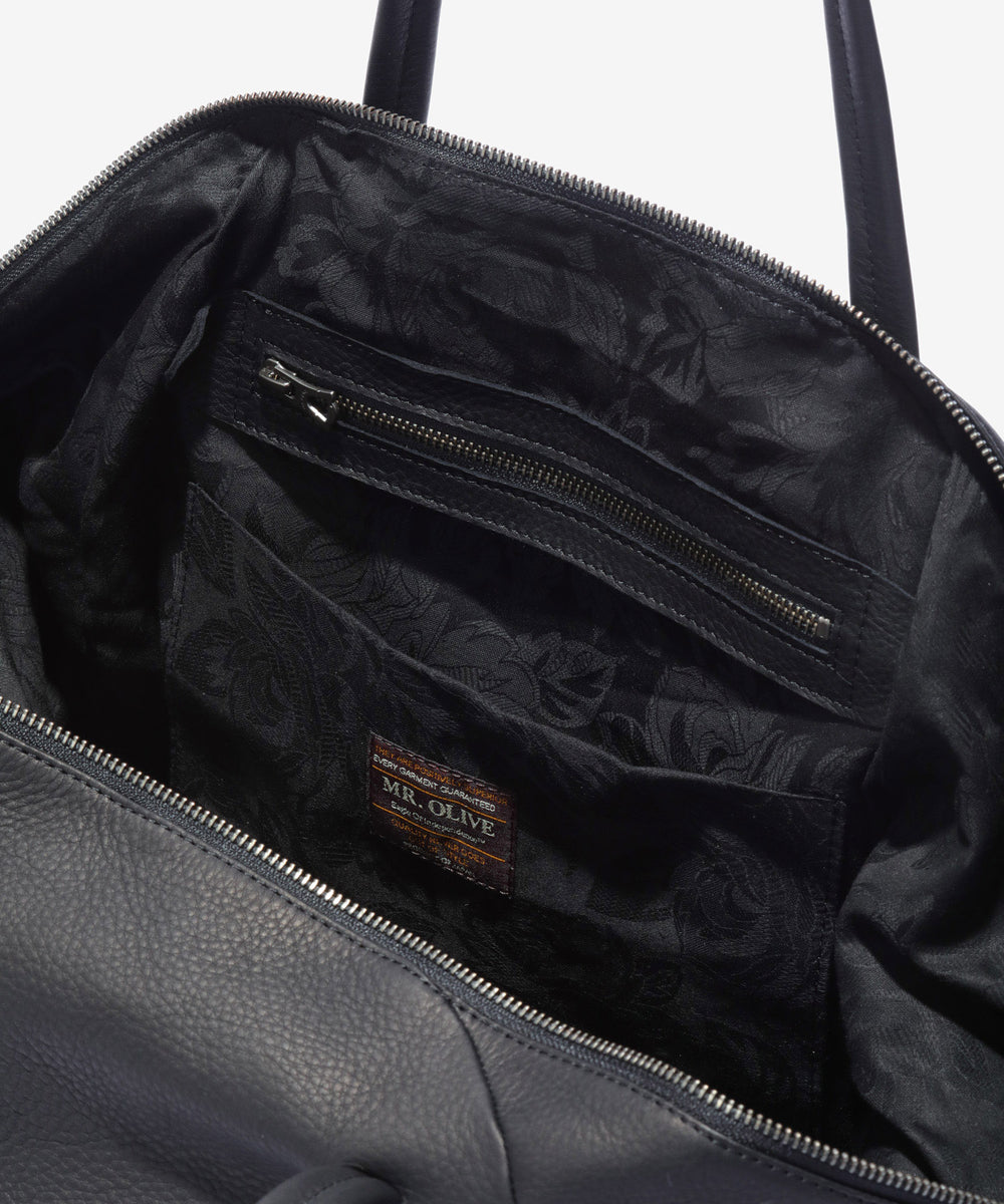 IMPERMA-LEATHER / DRAPE BOSTON BAG / ME634
