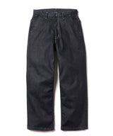 SUPER STRETCH DENIM / ONE WASH WIDE STRAIGHT PANTS / M233106