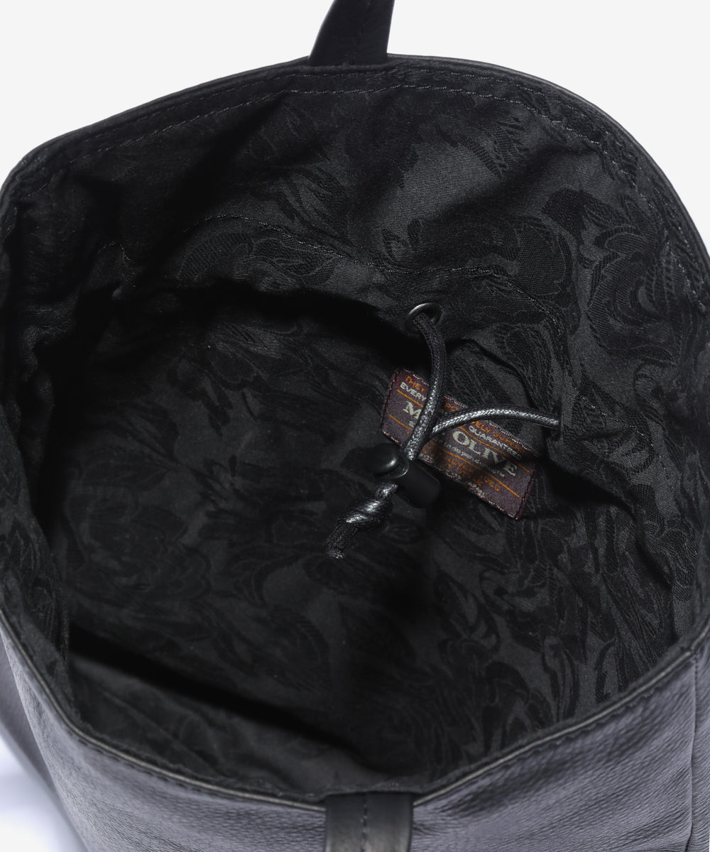 IMPERMA-LEATHER / FLAT TOTE BAG(MEDIUM) / ME636