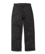SUPER STRETCH DENIM / SILICON DYED WIDE STRAIGHT PANTS / M233107