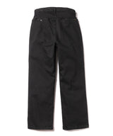 SUPER STRETCH DENIM / SILICON DYED WIDE STRAIGHT PANTS / M233107