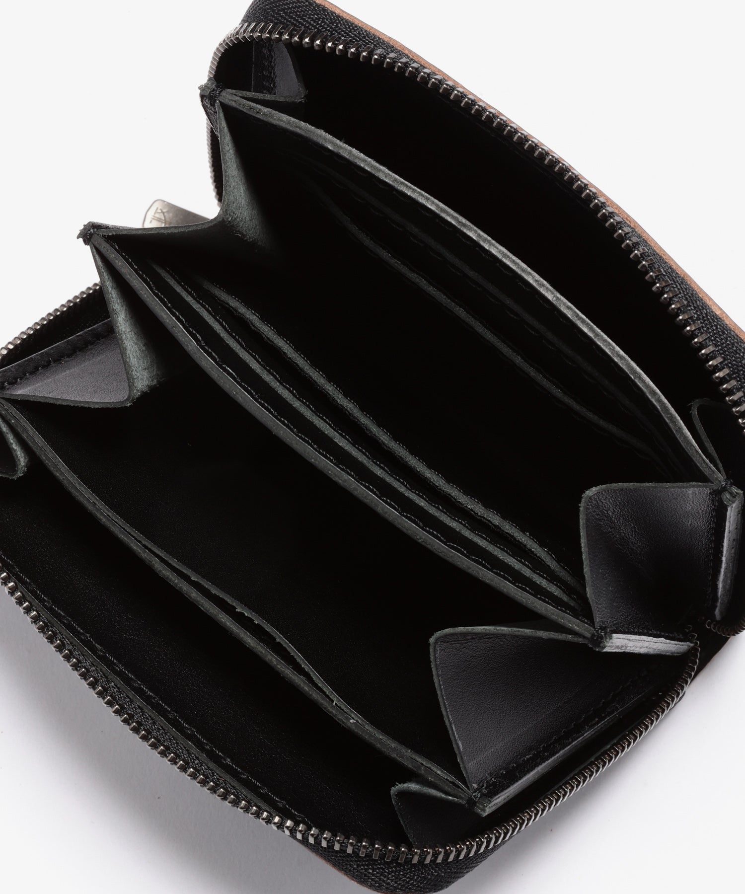 HORWEEN CHROMEXCEL LEATHER / COMPACT ZIP WALLET / ME123H