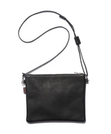 IMPERMA-LEATHER / ZIPPER SMALL SACOCHE / ME680