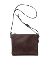 IMPERMA-LEATHER / ZIPPER SMALL SACOCHE / ME680
