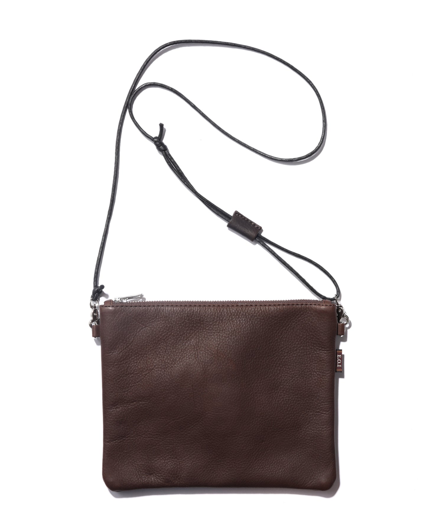IMPERMA-LEATHER / ZIPPER SMALL SACOCHE / ME680