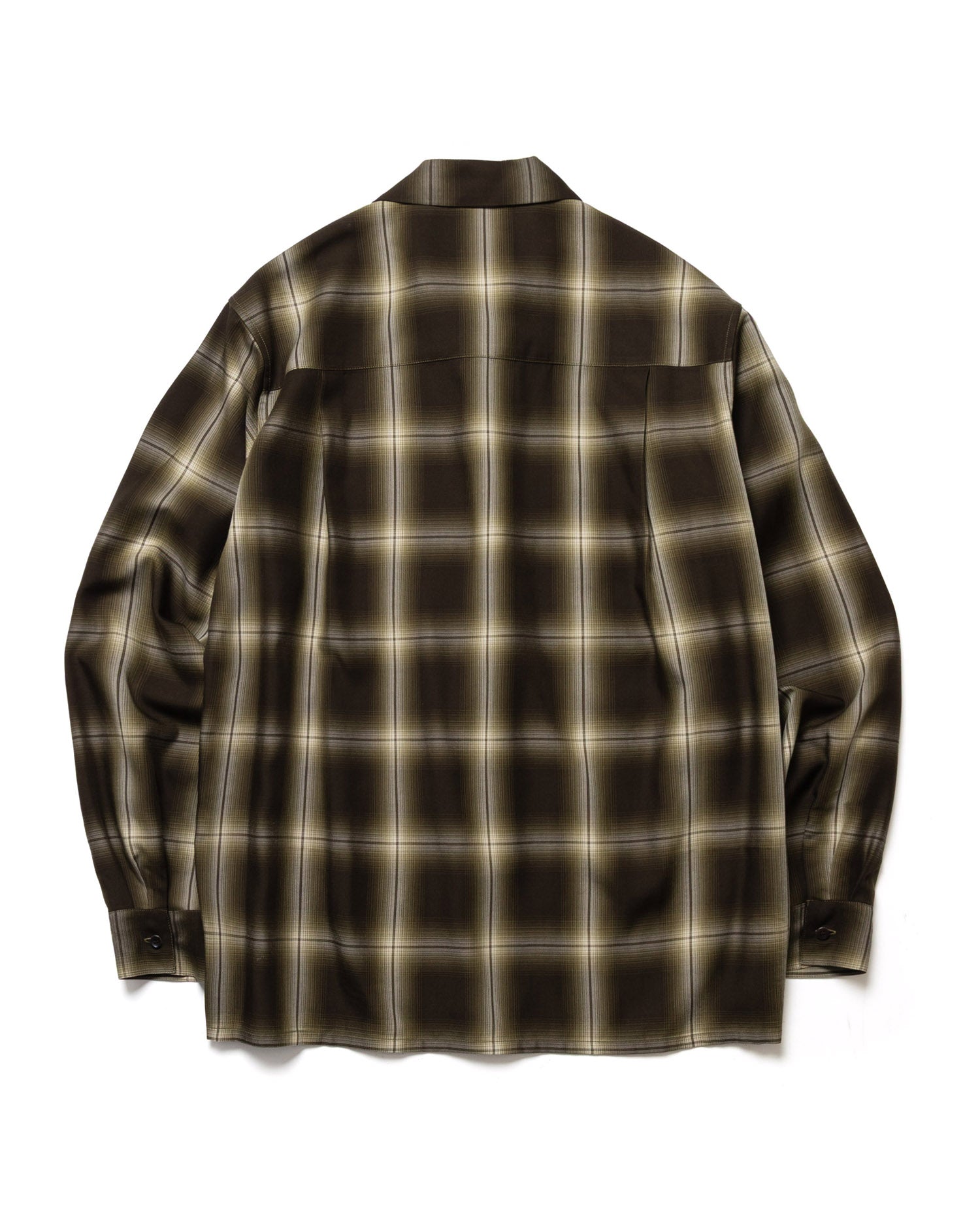 OMBRE TENCEL CHECK / OPEN COLLAR SHIRT /M263108 – MR.OLIVE ONLINE