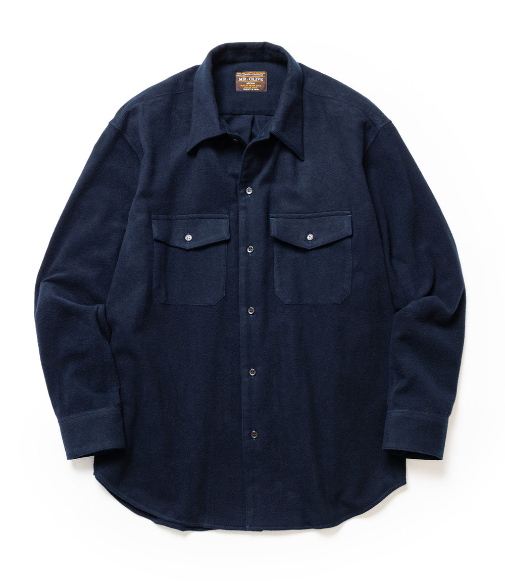 【予約商品】AIRY BRUSHED SATIN / CPO SHIRT /M263128