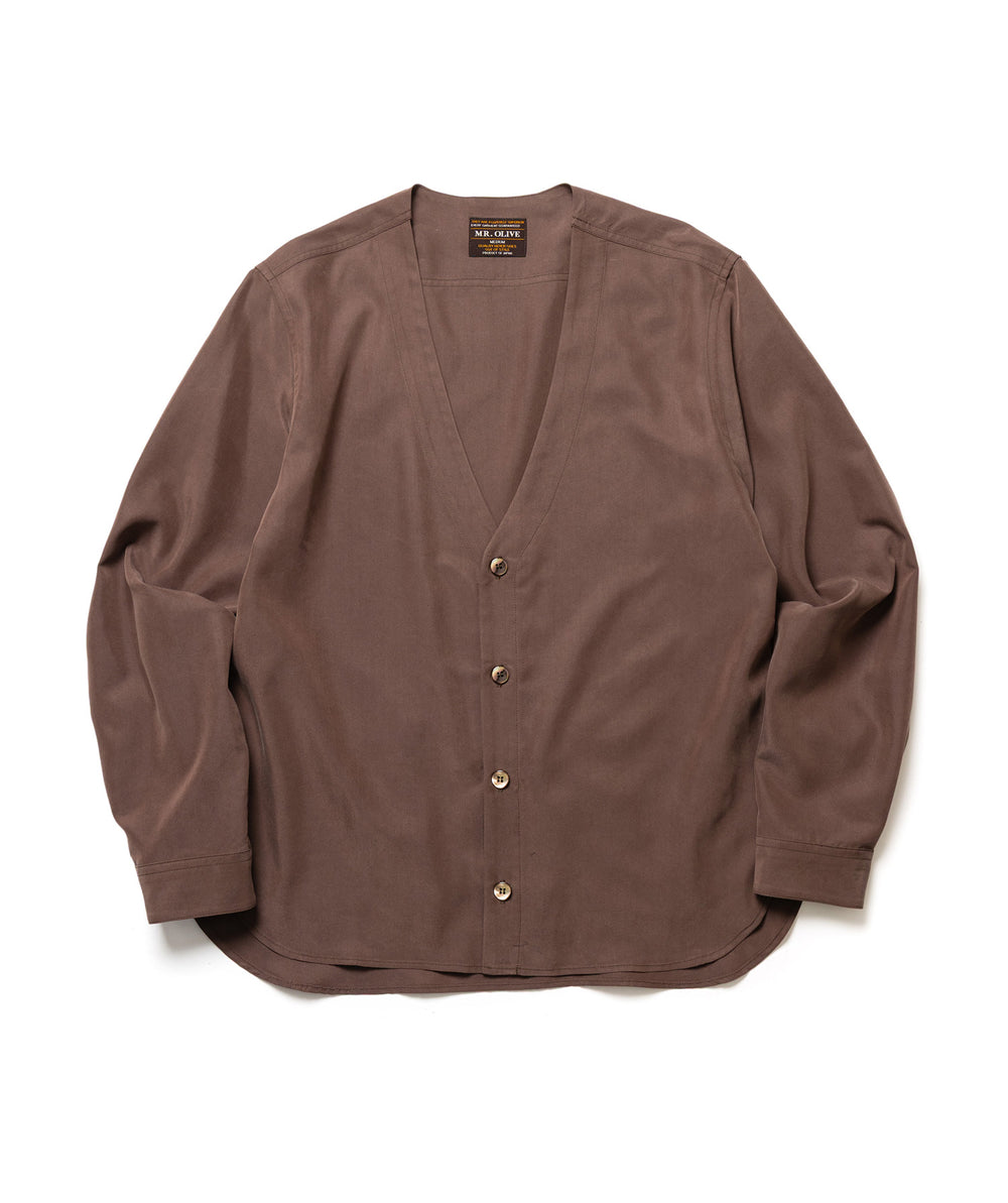 【予約商品】T/R POWDER CLOTH / CARDIGAN SHIRT /M263105