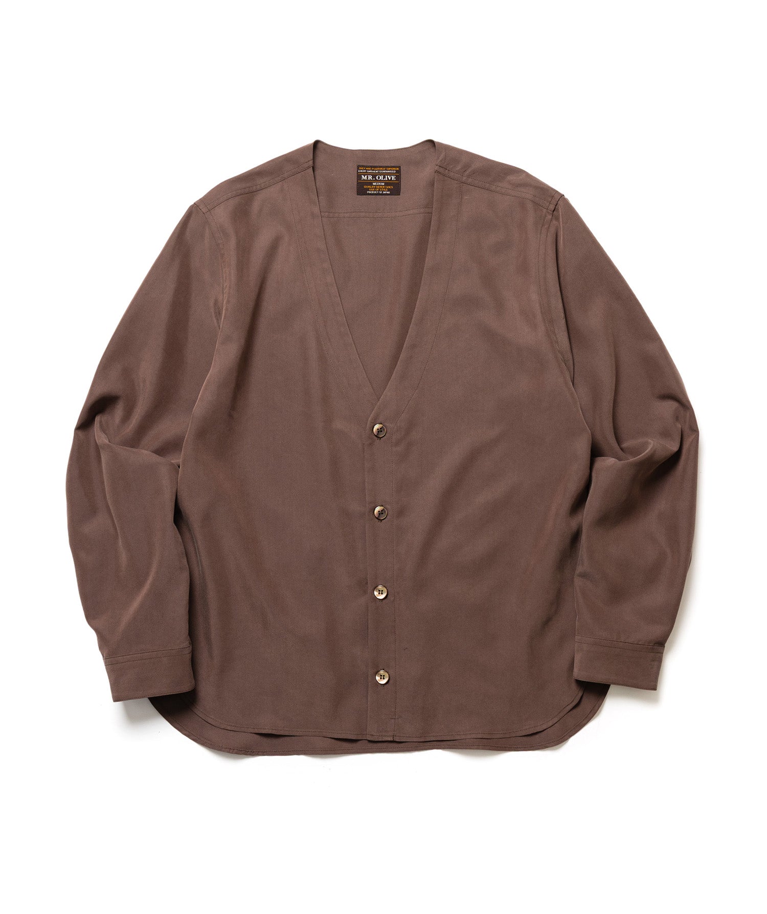 【予約商品】T/R POWDER CLOTH / CARDIGAN SHIRT /M263105