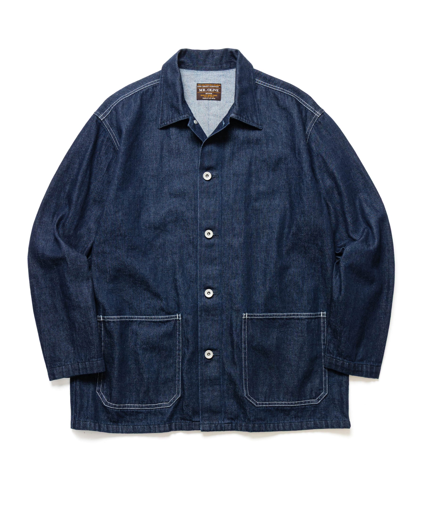 【予約商品】10oz NATURAL SLUB DENIM / MODIFIED N-3 TYPE JACKET /M263102
