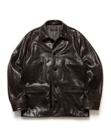 【予約商品】VINTAGE CRACK GOAT LEATHER / PATINA CAR COAT /M263115