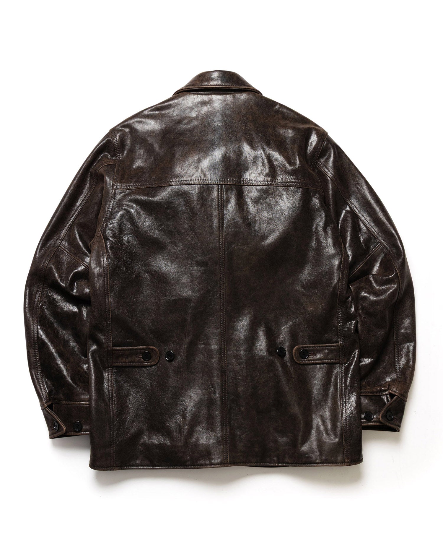 【予約商品】VINTAGE CRACK GOAT LEATHER / PATINA CAR COAT /M263115