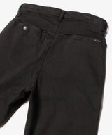SUPER STRETCH DENIM / SILICON DYED WIDE STRAIGHT PANTS / M233107