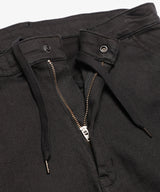 SUPER STRETCH DENIM / SILICON DYED WIDE STRAIGHT PANTS / M233107