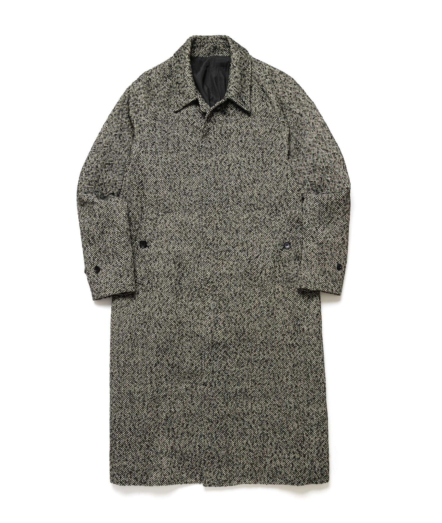 【予約商品】TECH TWEED HERRINGBONE / BALMACAAN COAT /M263127