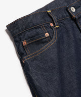 15oz OLD SELVAGE DENIM / WASHED RELAX TAPERED JEANS / M233127