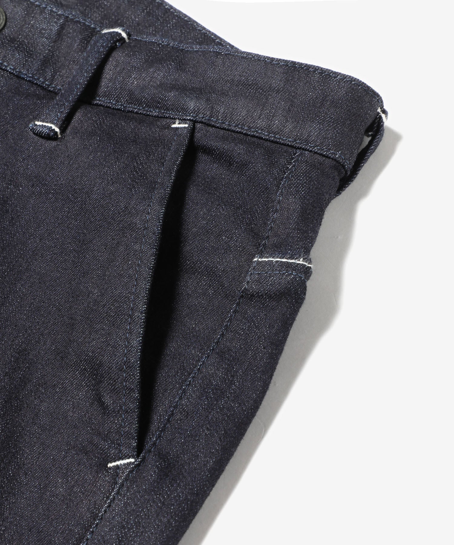 MR.OLIVE / SUPER STRETCH DENIM / ONE WASH SLIM PANTS