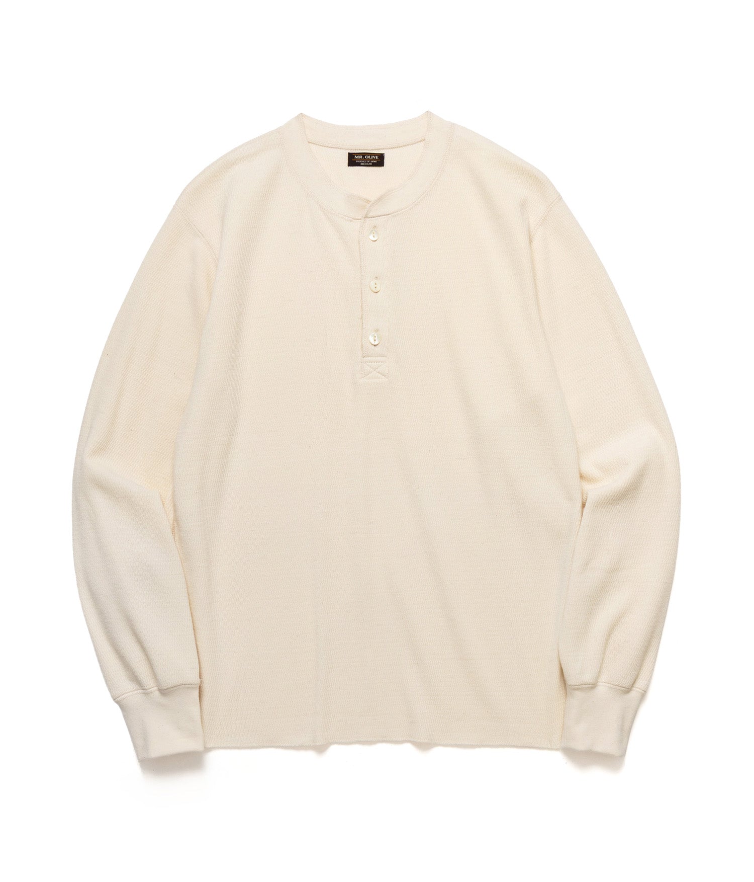 【予約商品】JAPAN HERITAGE HONEYCOMB / HENLEY NECK JERSEY /M263122