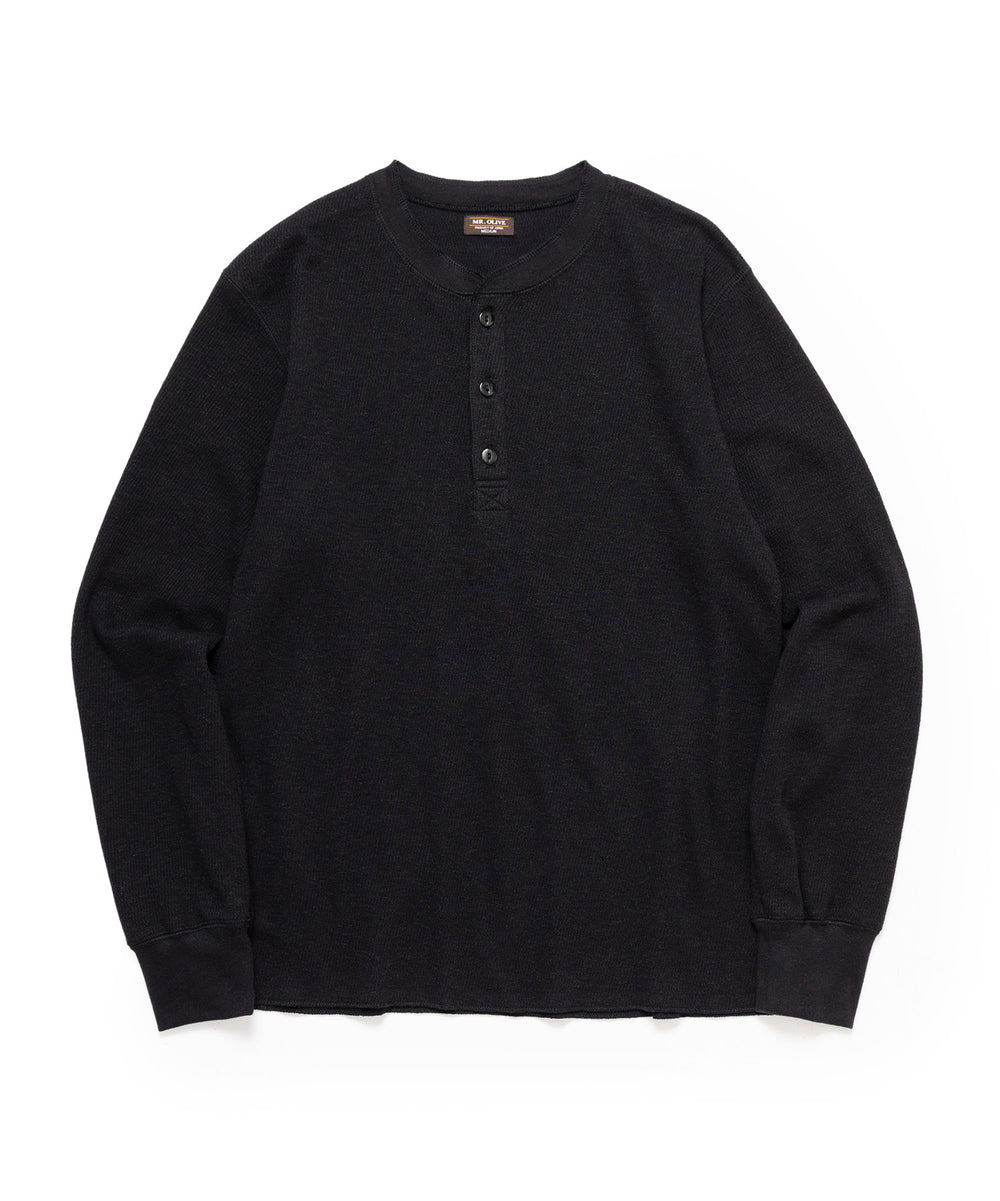 【予約商品】JAPAN HERITAGE HONEYCOMB / HENLEY NECK JERSEY /M263122