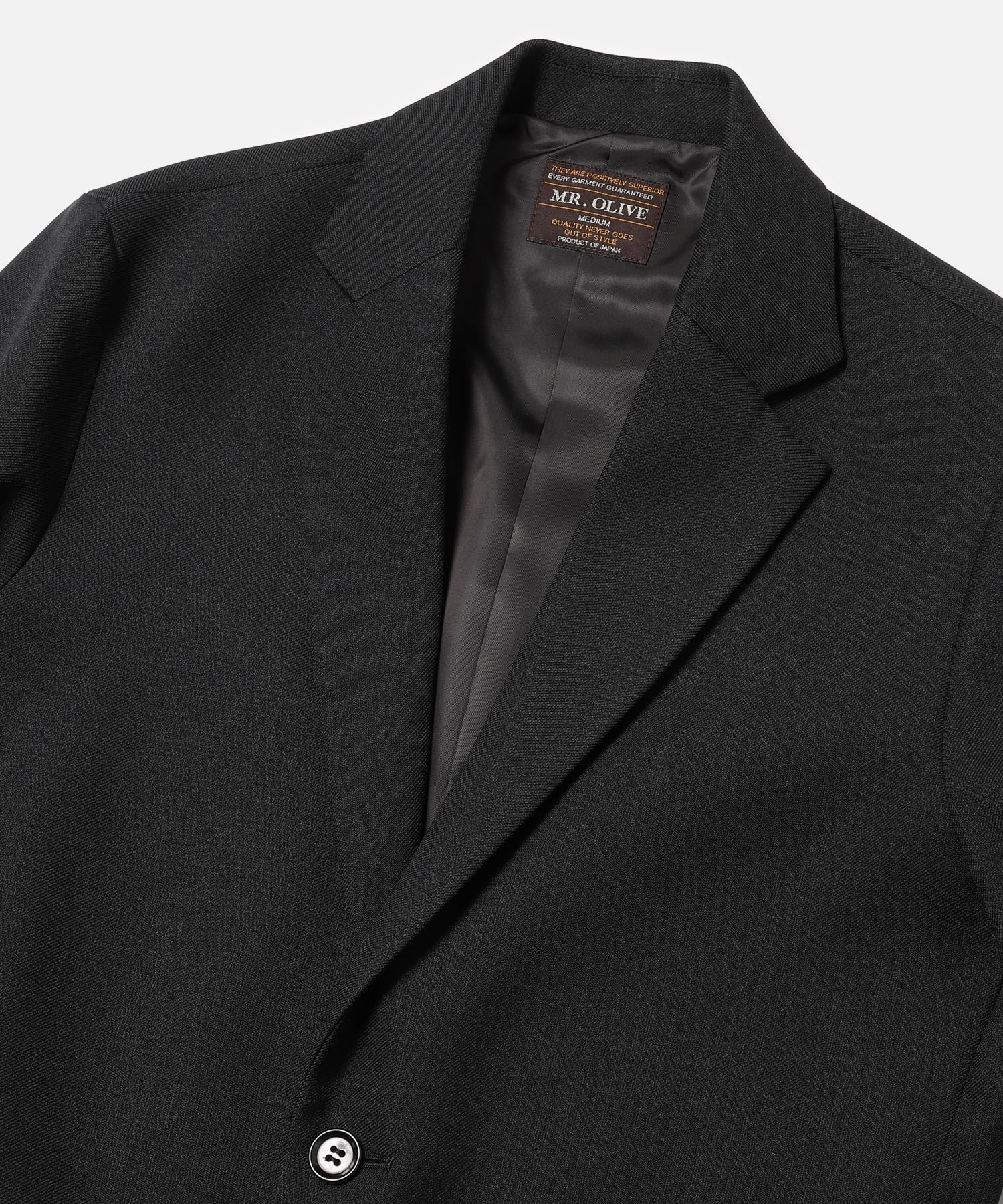 MR.OLIVE / RETRO POLYESTER TWILL / MINIMUM JACKET – MR.OLIVE