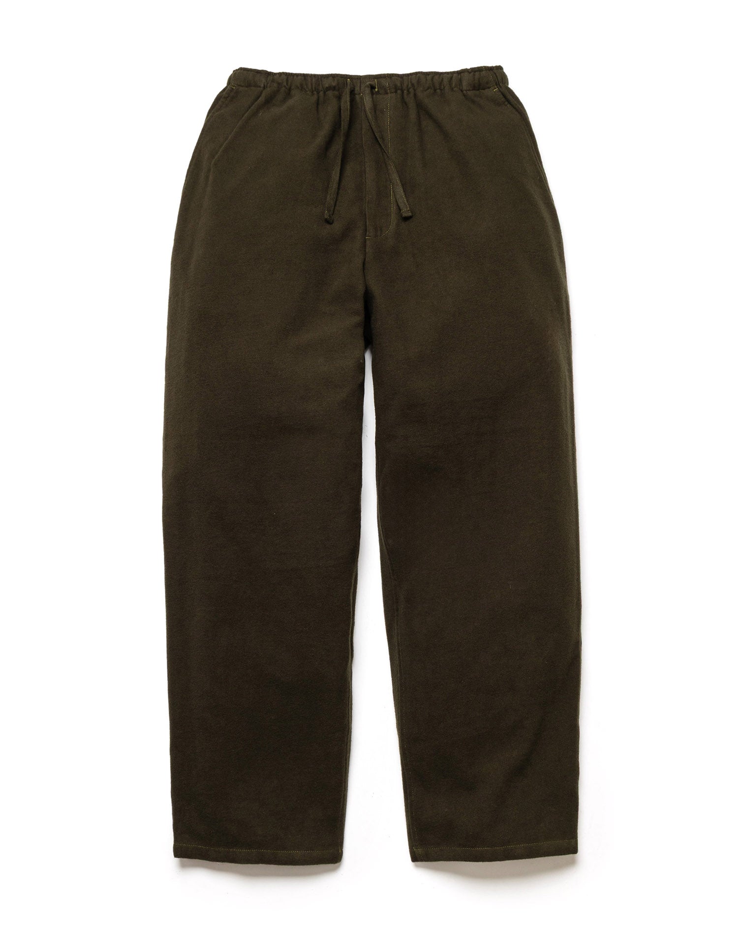 【予約商品】AIRY BRUSHED SATIN / DRAWSTRING TAPERED PANTS /M263129