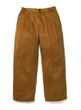 【予約商品】VINTAGE SULFUR CHINO / 2 TUCK WIDE EASY PANTS /M263114