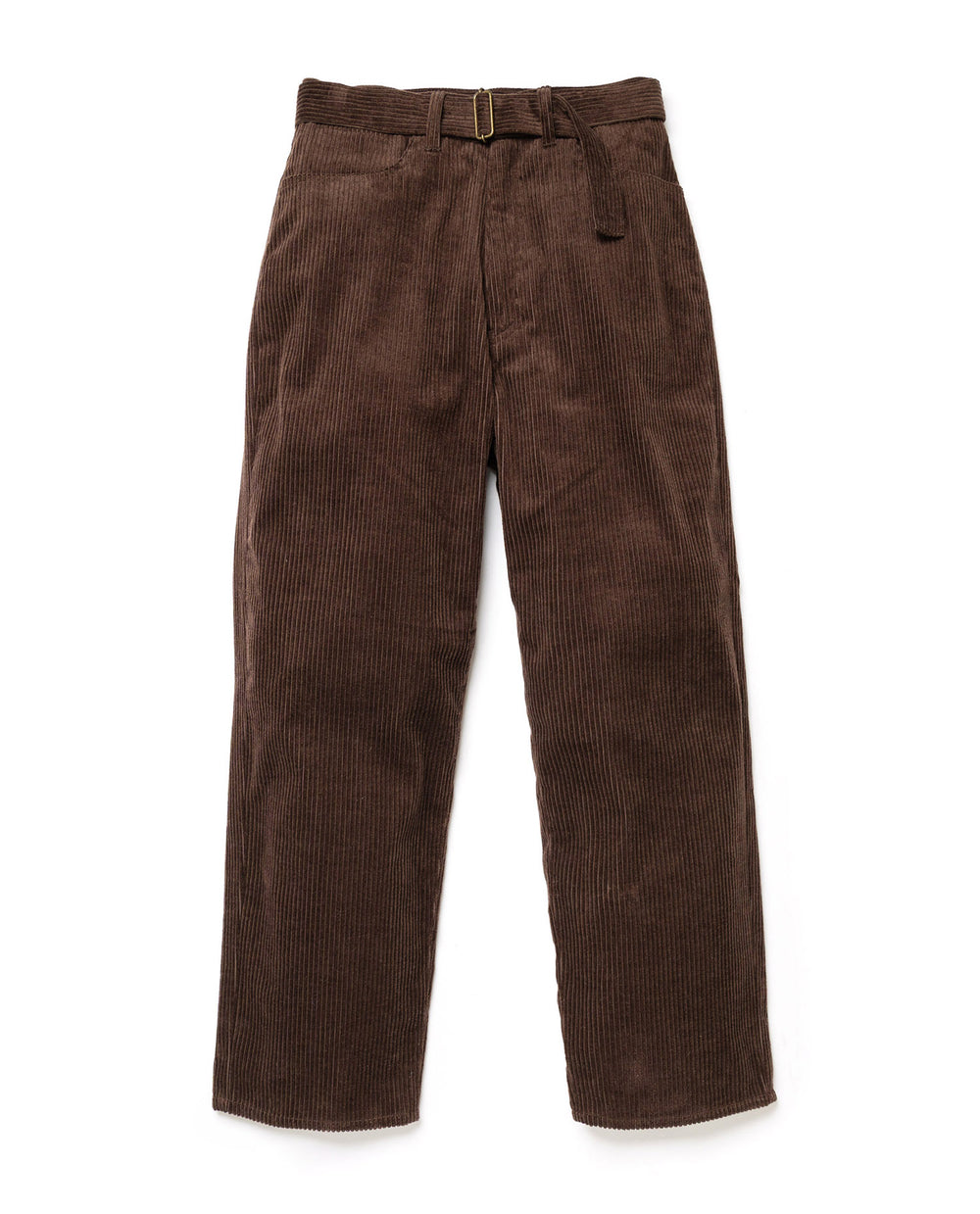 【予約商品】WIDE WALE CORDUROY / BELTED RELAX TAPERED PANTS /M263130