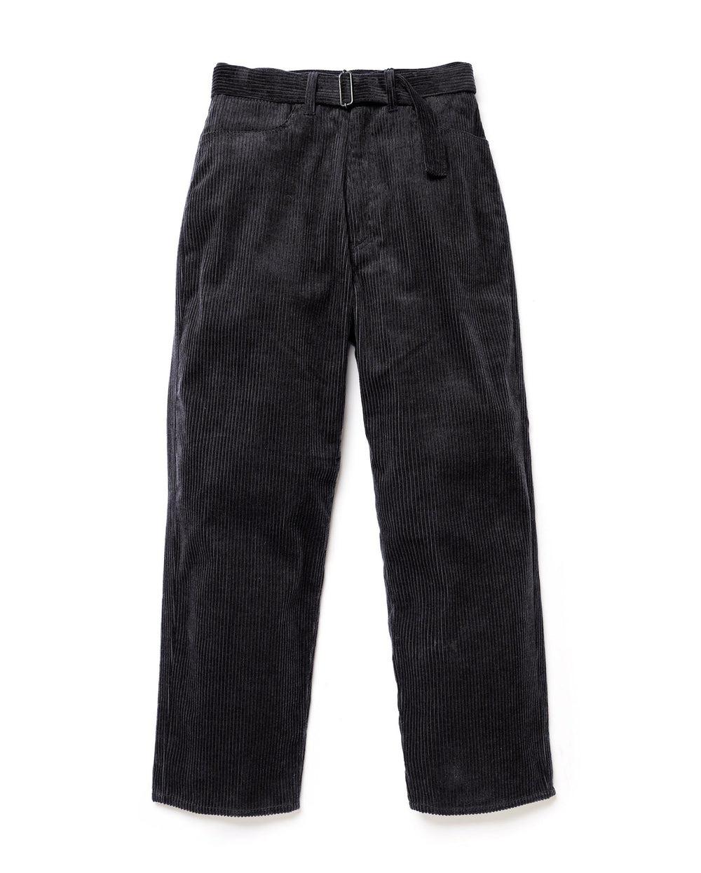 【予約商品】WIDE WALE CORDUROY / BELTED RELAX TAPERED PANTS /M263130