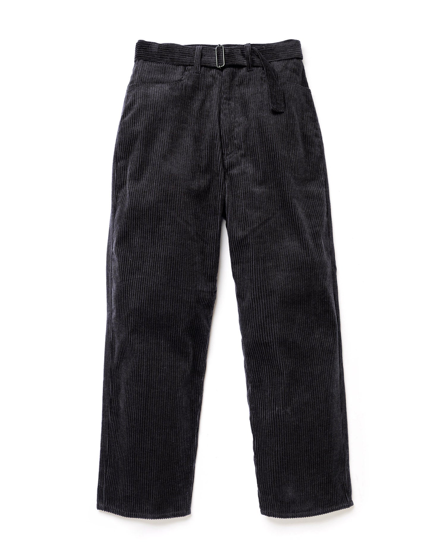 【予約商品】WIDE WALE CORDUROY / BELTED RELAX TAPERED PANTS /M263130