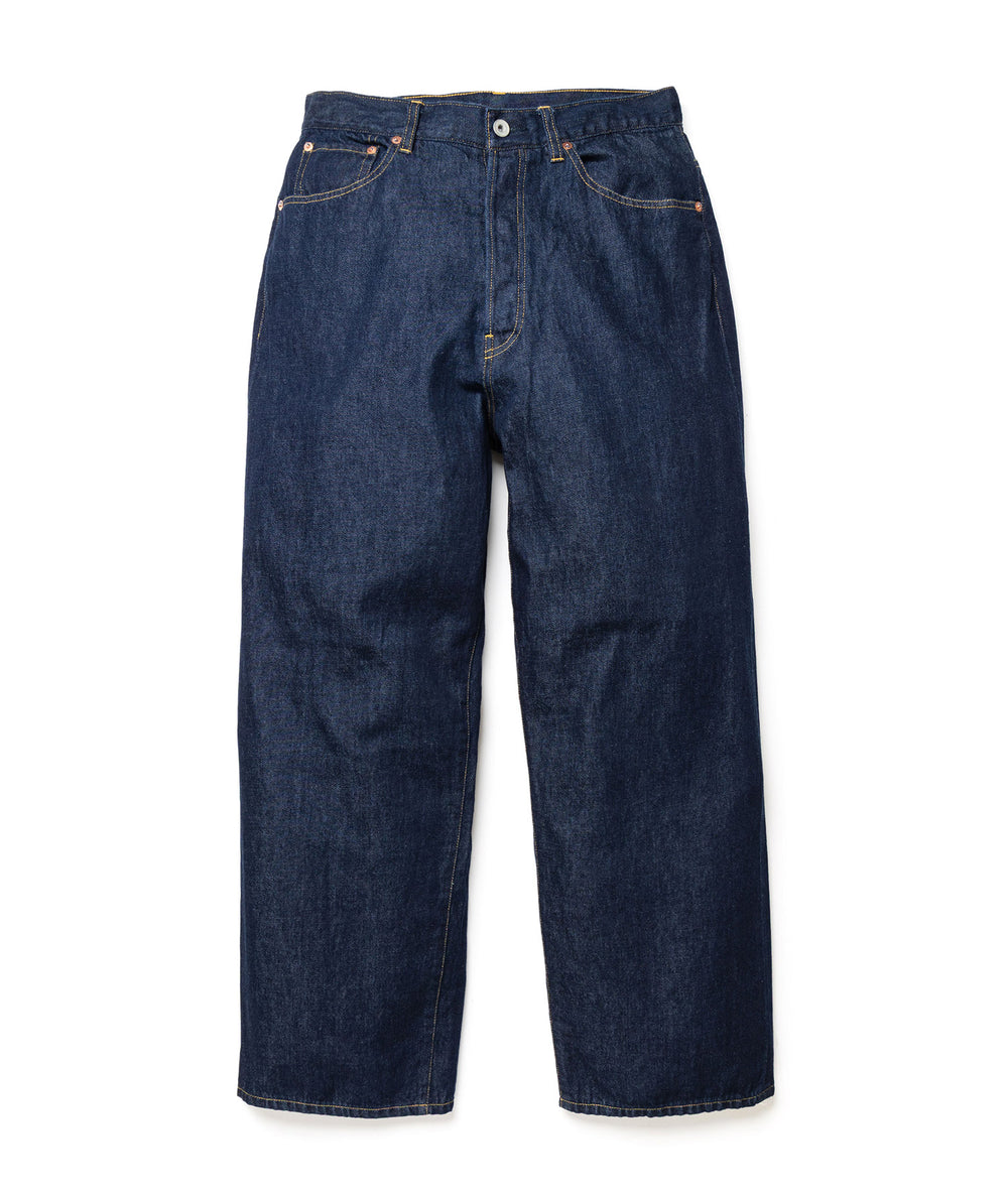 【予約商品】10oz NATURAL SLUB DENIM / WIDE STRIGHT PANTS /M263103