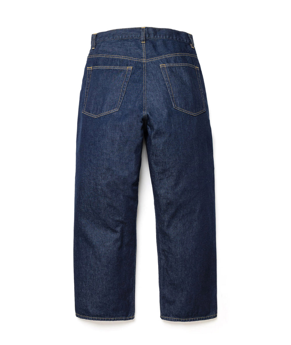 【予約商品】10oz NATURAL SLUB DENIM / WIDE STRIGHT PANTS /M263103