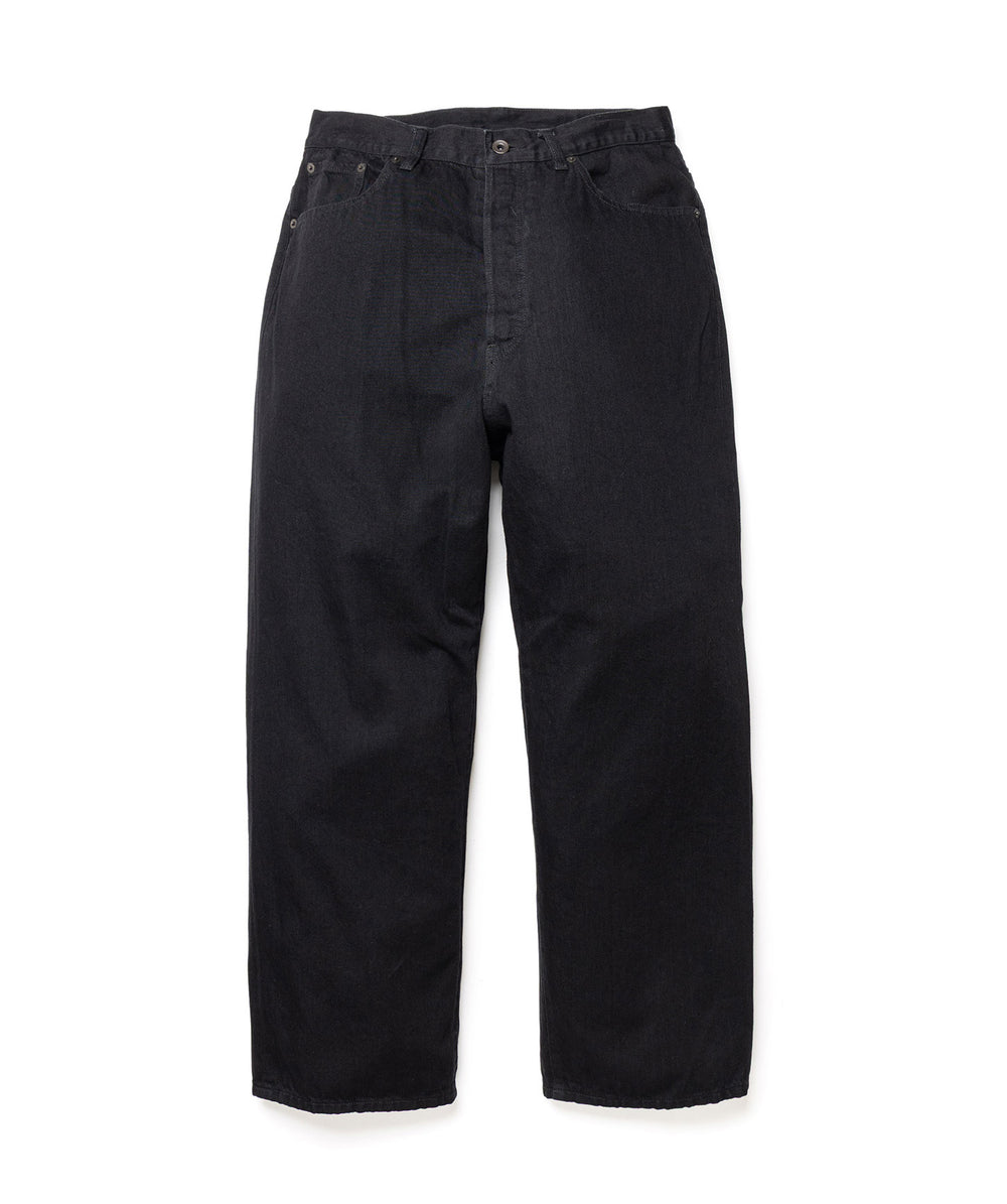 【予約商品】10oz NATURAL SLUB DENIM / WIDE STRIGHT PANTS /M263103