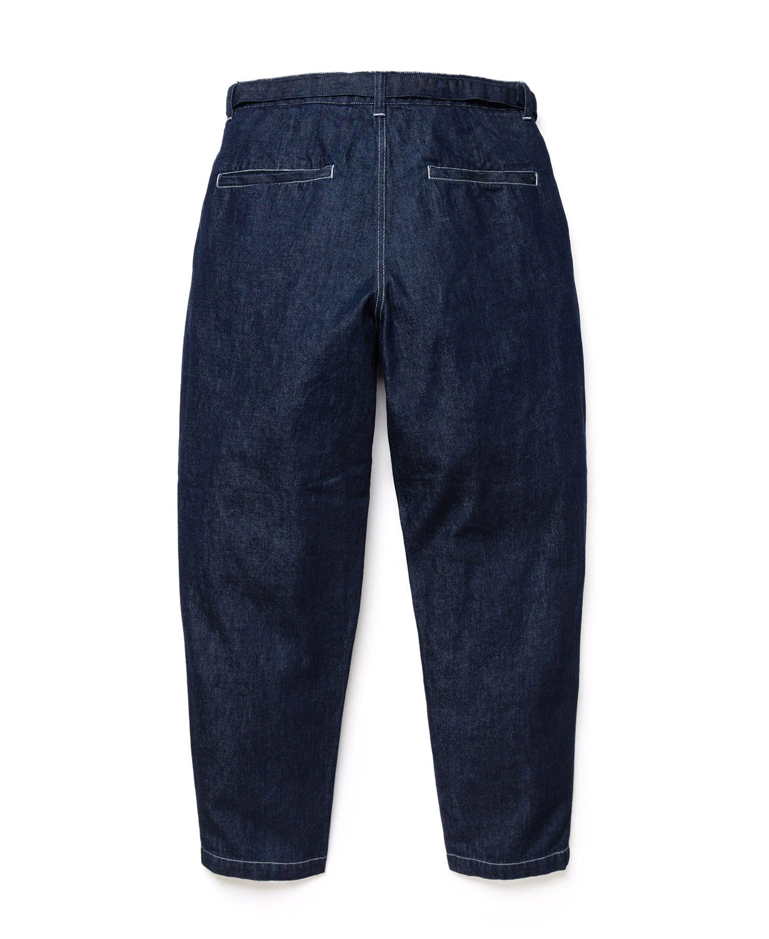 【予約商品】10oz NATURAL SLUB DENIM / BELTED WIDE TAPERD PANTS /M263104