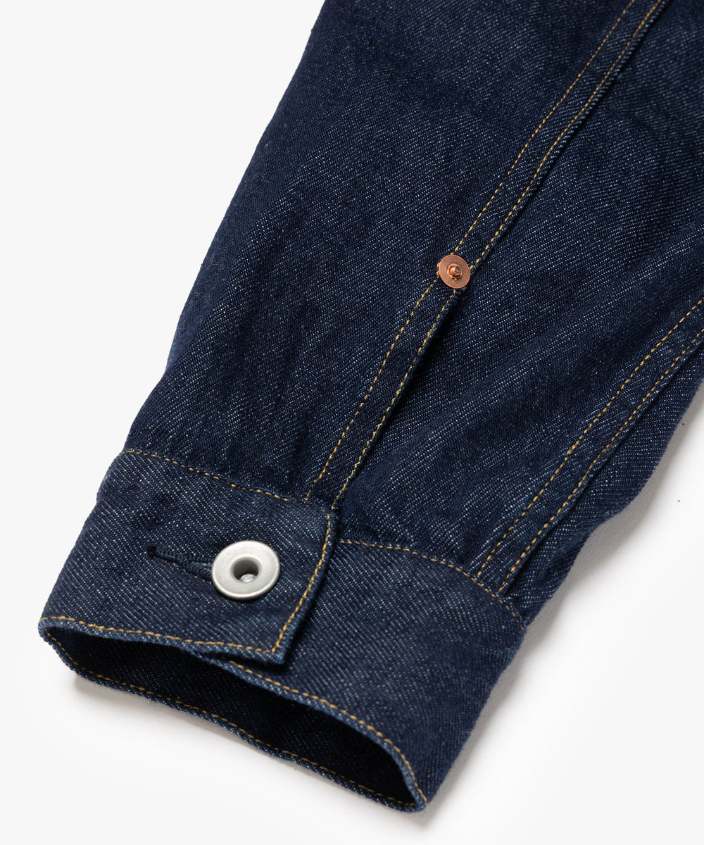 【予約商品】10oz NATURAL SLUB DENIM / MODIFIED 2nd TYPE JACKET /M263101