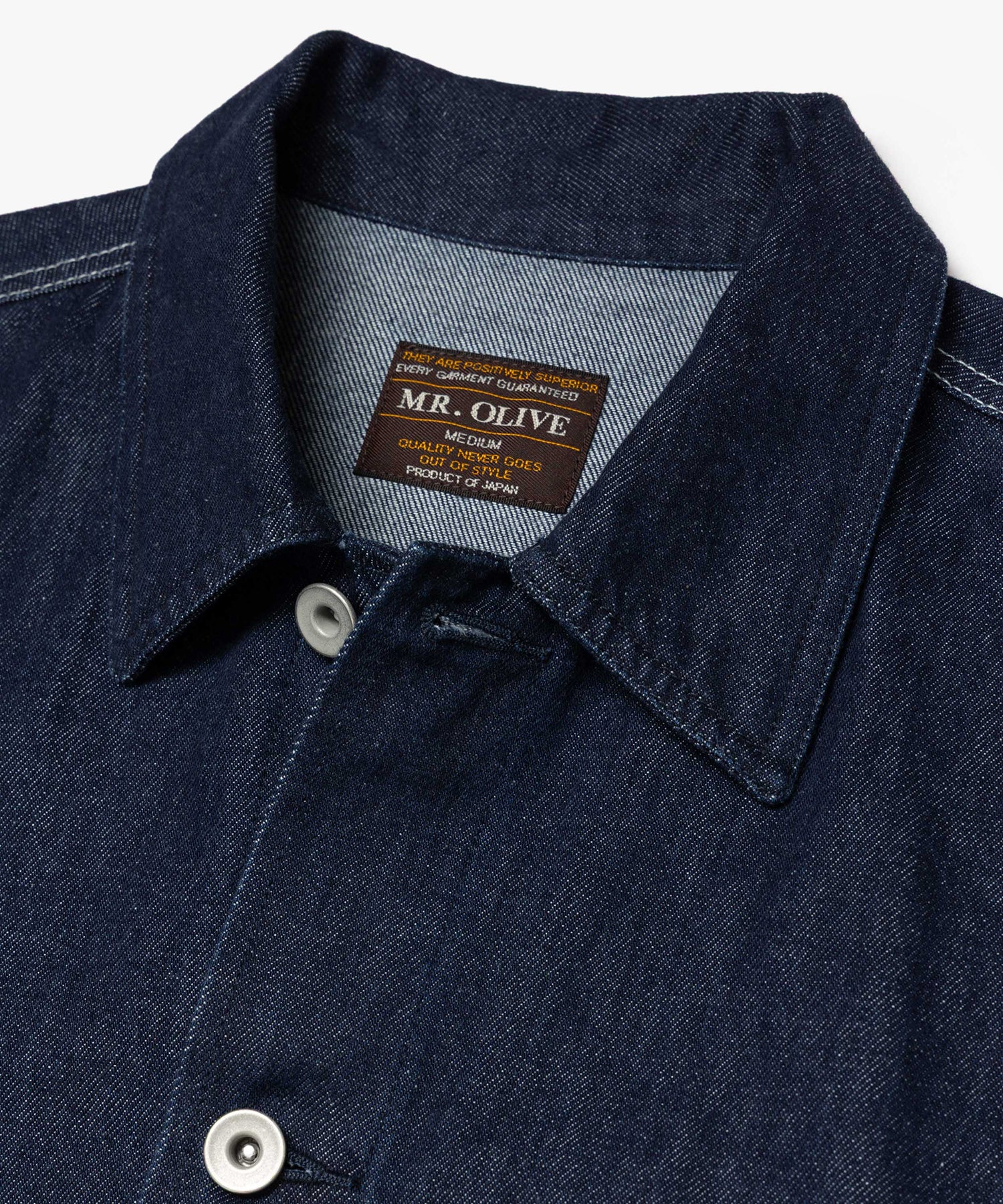 【予約商品】10oz NATURAL SLUB DENIM / MODIFIED N-3 TYPE JACKET /M263102
