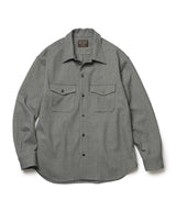 PEACHSKIN STRETCH GABARDINE / CPO SHIRT / M253118