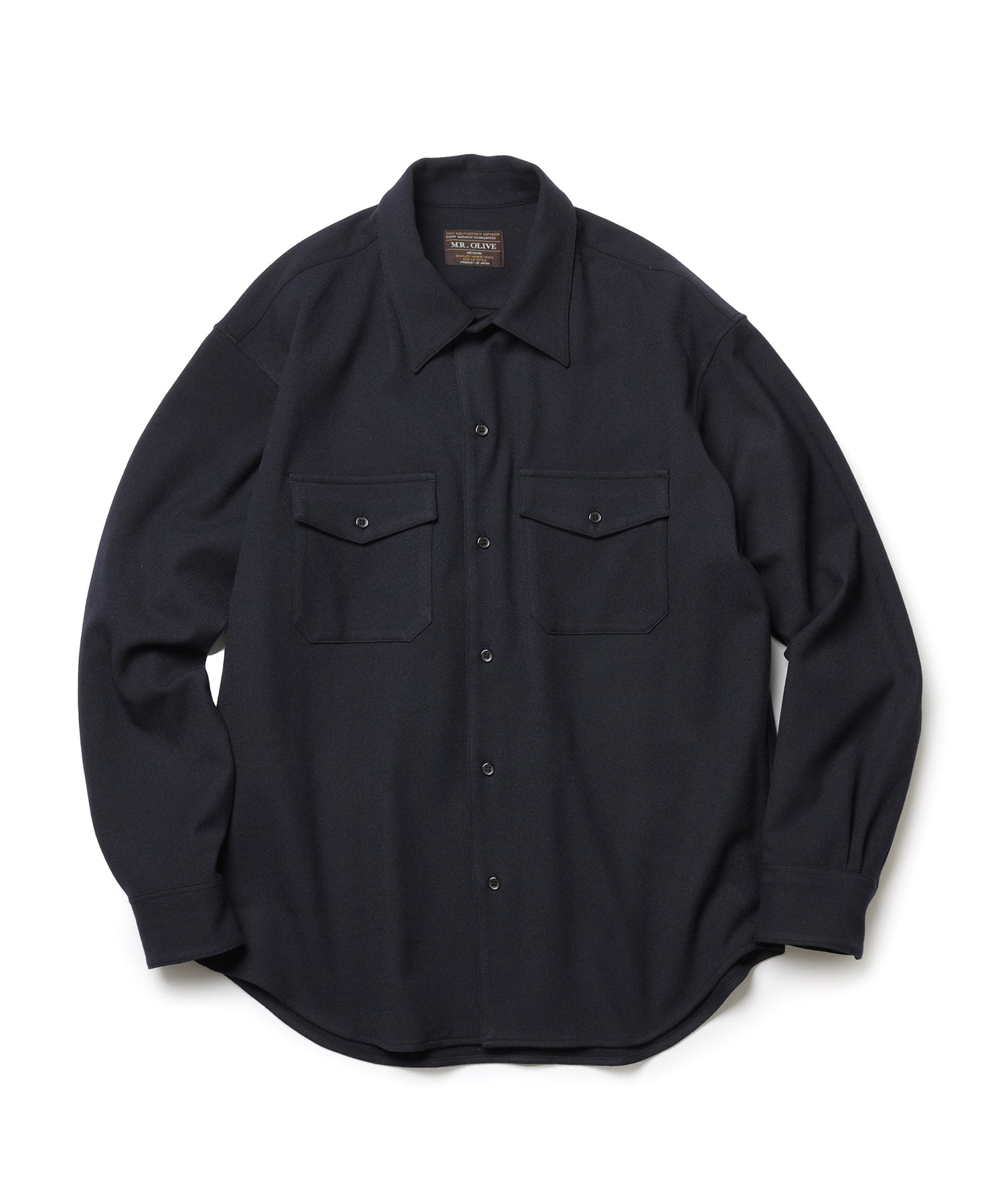 PEACHSKIN STRETCH GABARDINE / CPO SHIRT / M253118