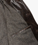 【予約商品】VINTAGE CRACK GOAT LEATHER / PATINA CAR COAT /M263115