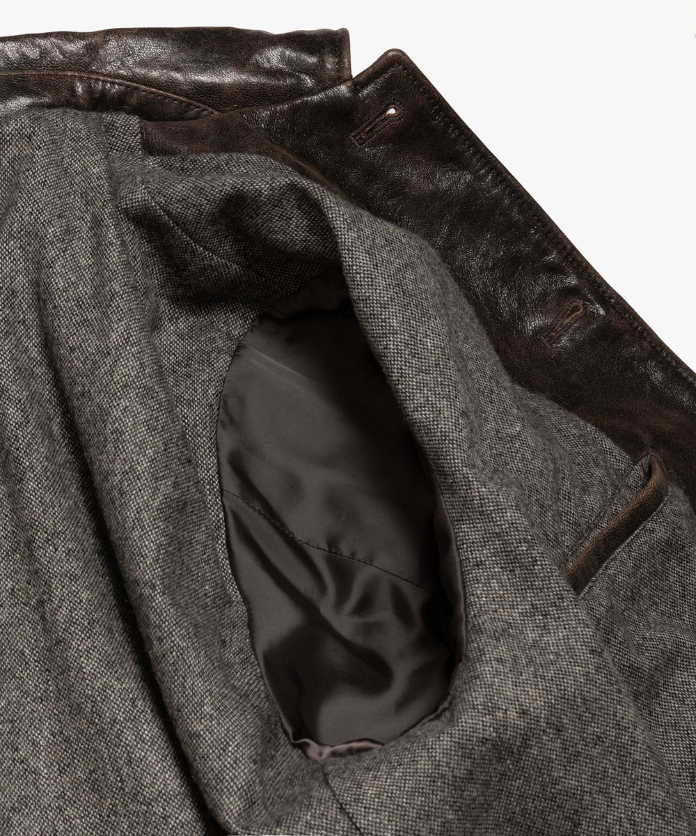 【予約商品】VINTAGE CRACK GOAT LEATHER / PATINA CAR COAT /M263115