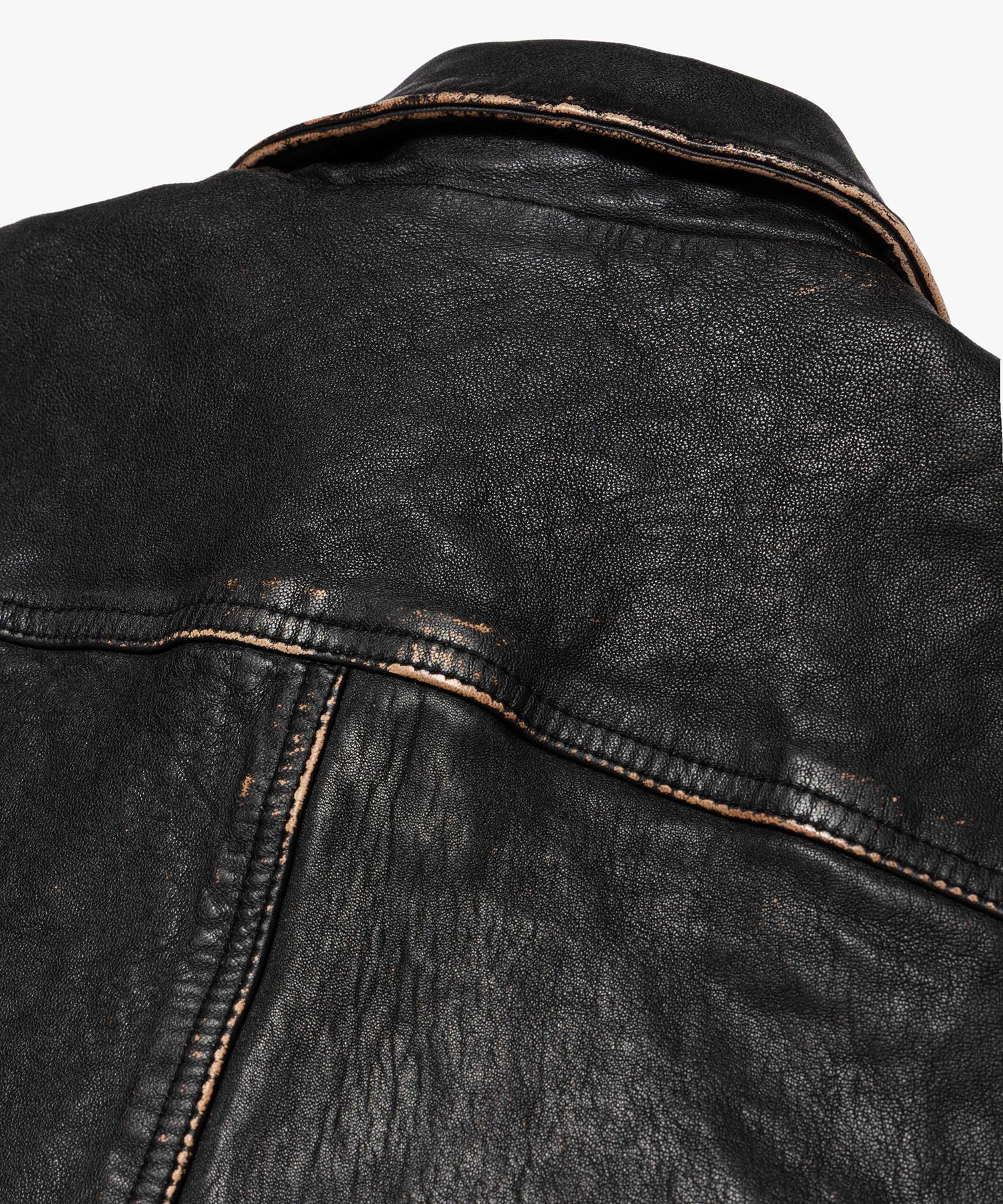 【予約商品】VINTAGE CRAFT SHEEP LEATHER / AGED AWARD JACKET /M263116