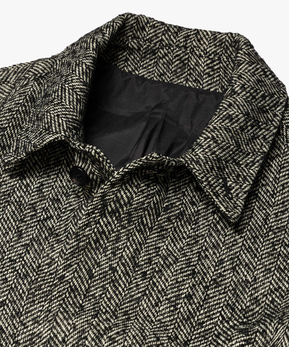 【予約商品】TECH TWEED HERRINGBONE / BALMACAAN COAT /M263127
