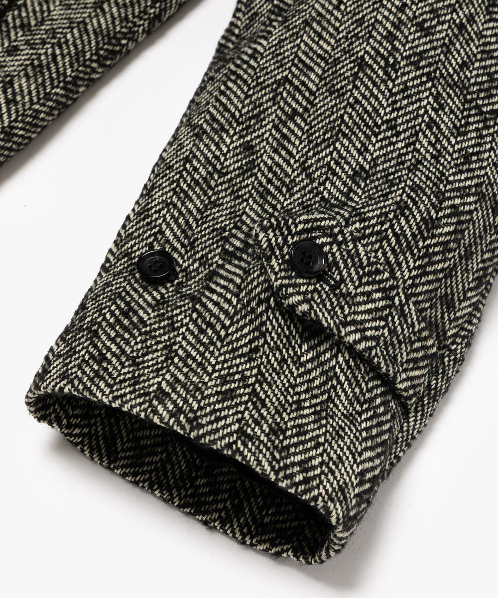 【予約商品】TECH TWEED HERRINGBONE / BALMACAAN COAT /M263127