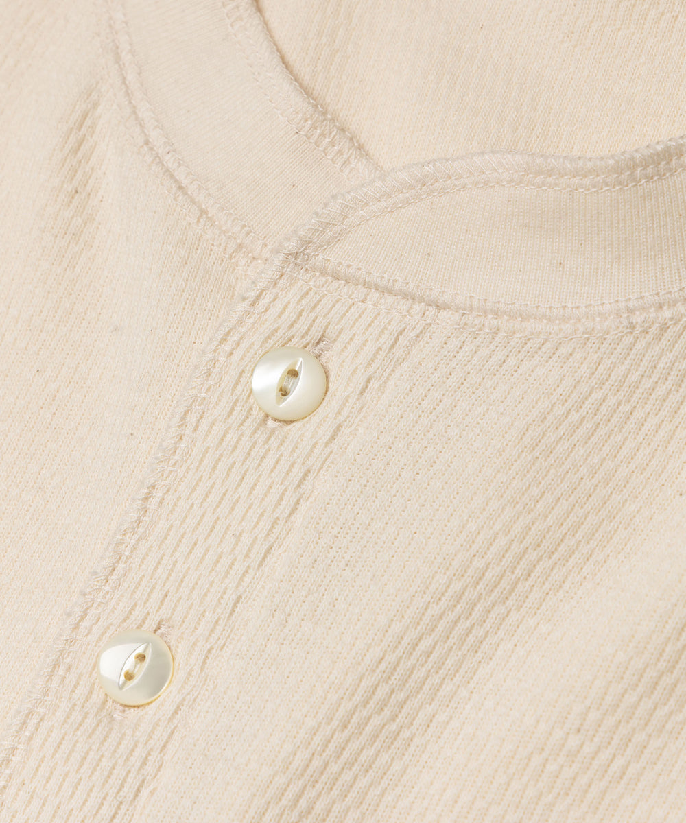 【予約商品】JAPAN HERITAGE HONEYCOMB / HENLEY NECK JERSEY /M263122